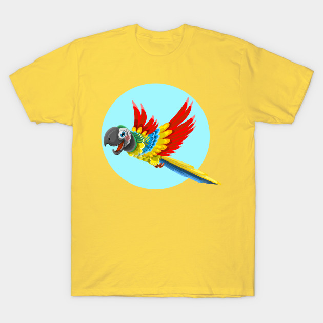 Parrot tshirt by Teeeyes